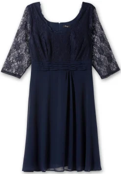 Cocktailkleid mit floraler Spitze<sheego New