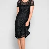 Cocktailkleid mit Zierborten<sheego Clearance