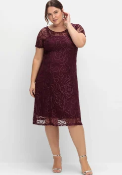Cocktailkleid mit Zierborten<sheego Hot