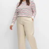 Culotte aus weichem Twill, in gewaschener Optik<sheego Clearance