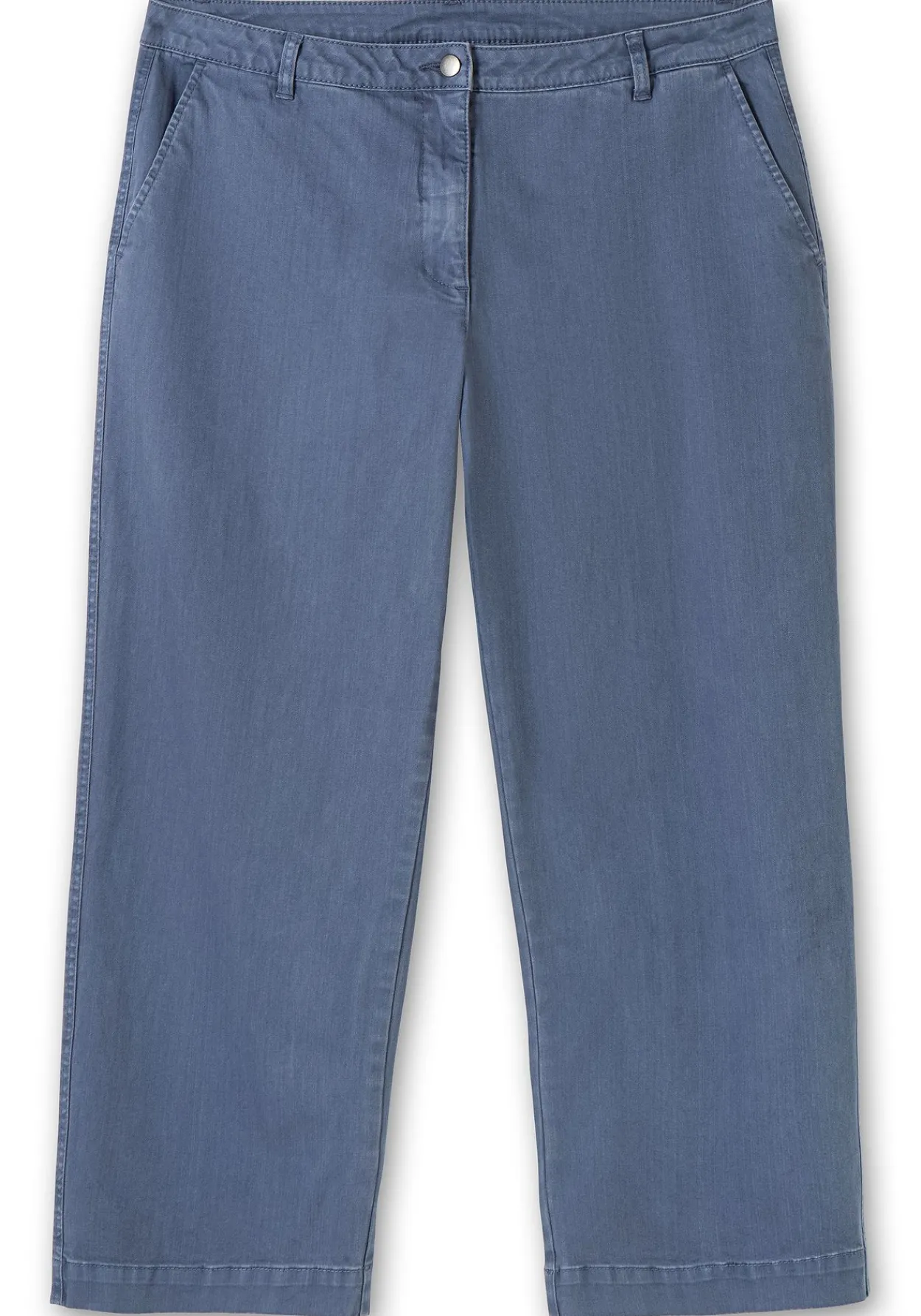 Culotte aus weichem Twill, in gewaschener Optik<sheego Clearance