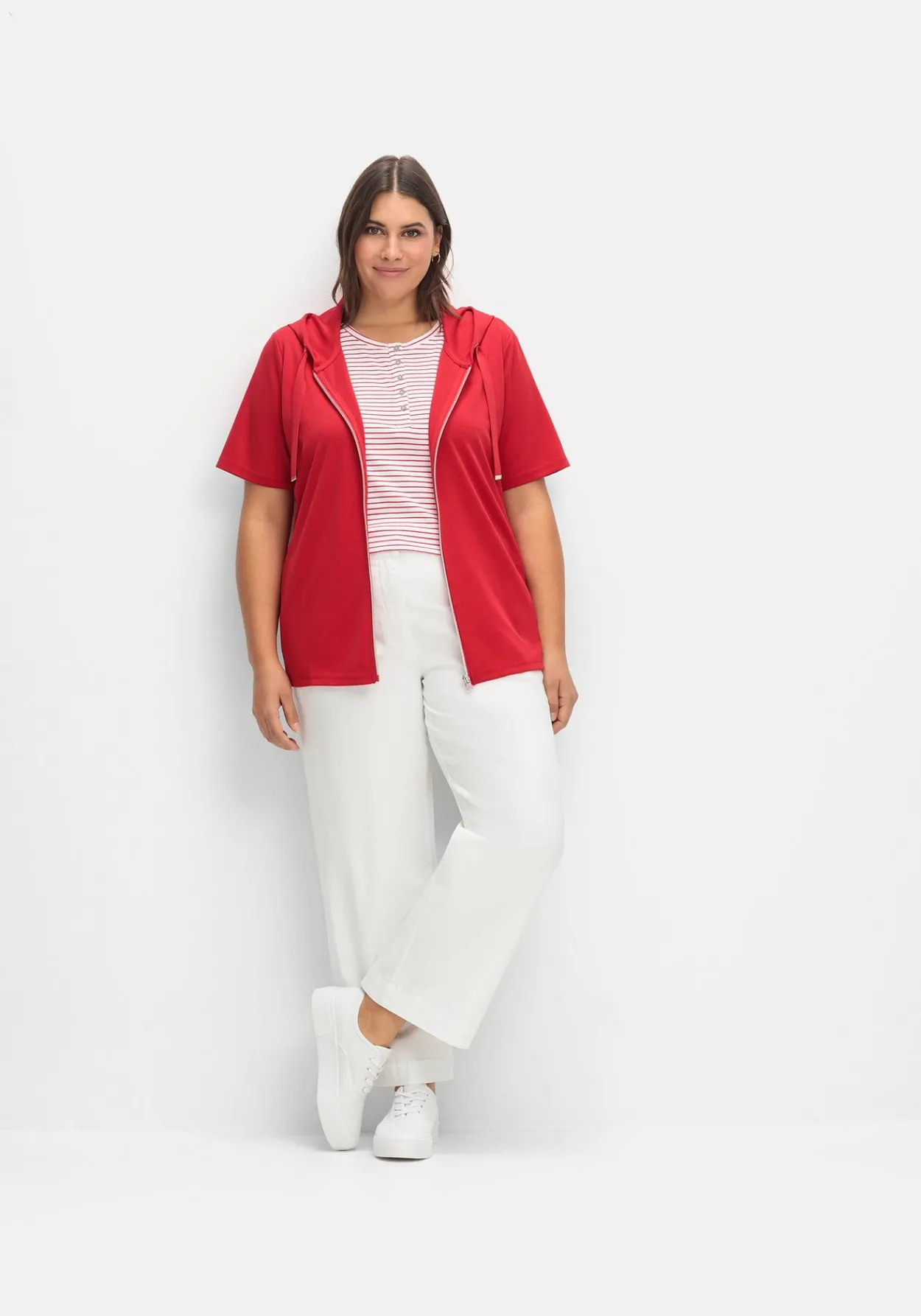 Culotte aus weichem Twill, in gewaschener Optik<sheego Best