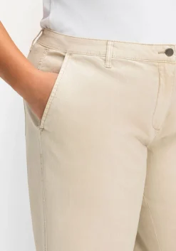 Culotte aus weichem Twill, in gewaschener Optik<sheego Clearance