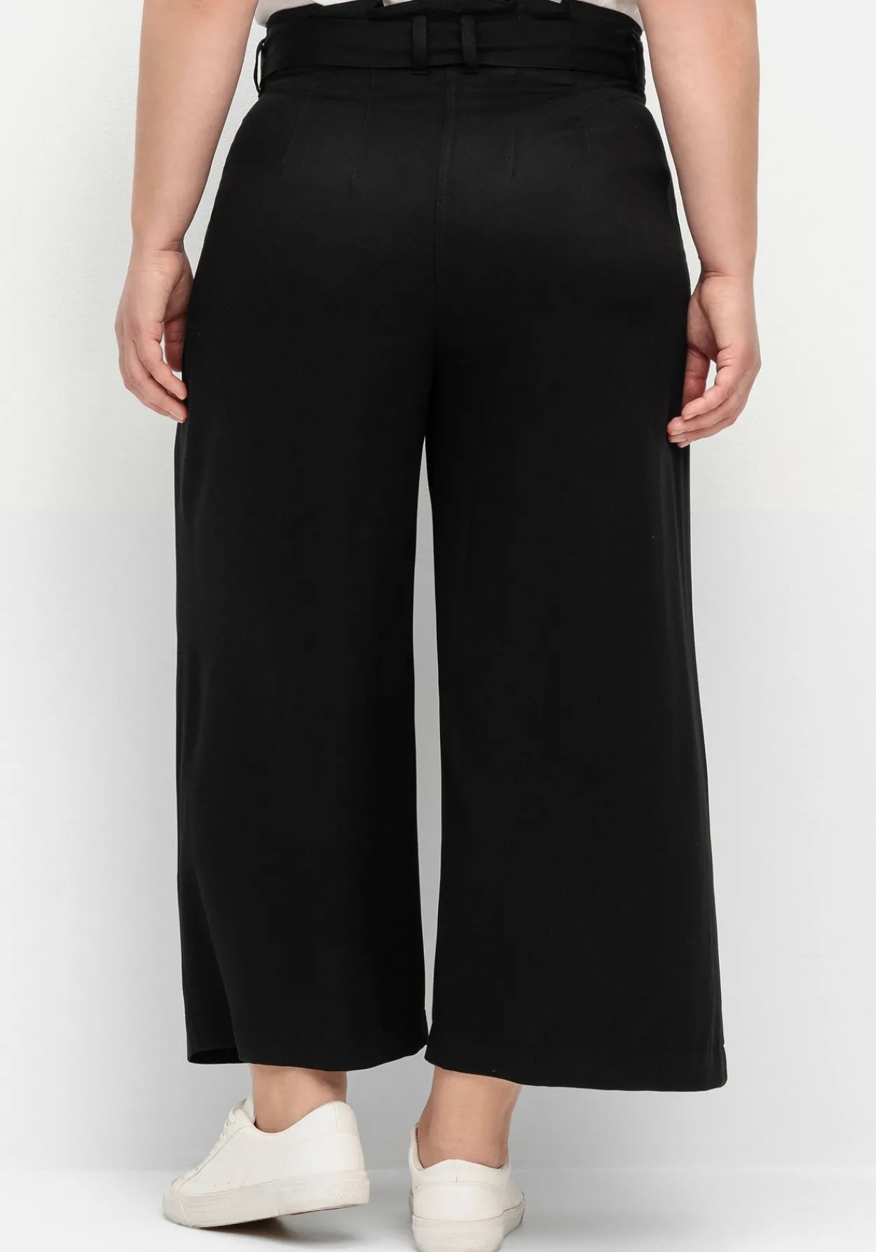 Culotte in Curvy-Schnitt ELLA mit Stoffgürtel<sheego Hot