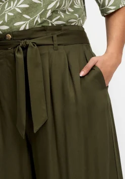 Culotte in Curvy-Schnitt ELLA mit Stoffgürtel<sheego New