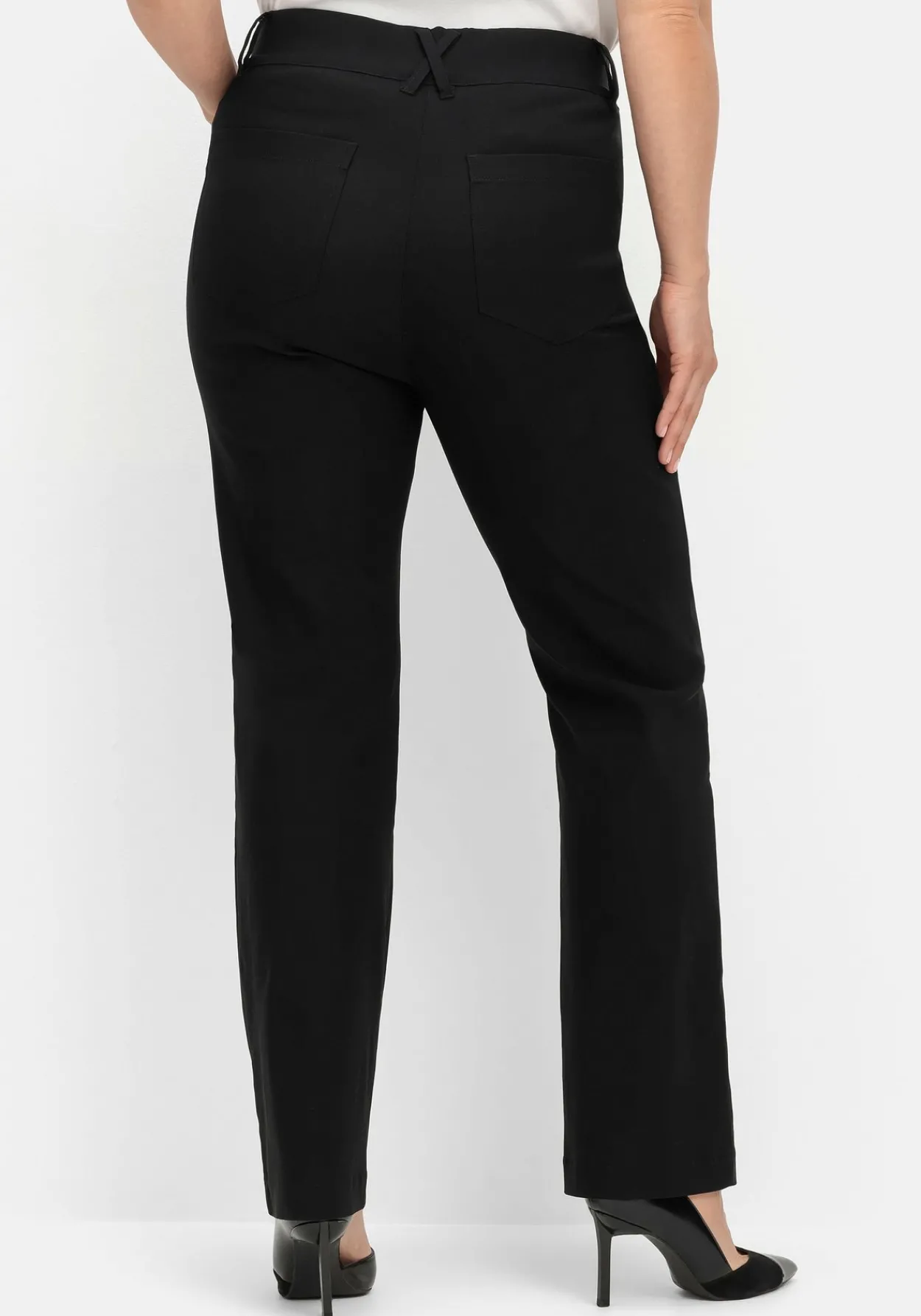 CurvePerfect Hose, mit geradem Bein und Reißverschluss<sheego Best