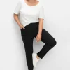 CurvePerfect Hose, mit schmalem Bein und Schlupfbund<sheego Sale