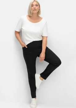 CurvePerfect Hose, mit schmalem Bein und Schlupfbund<sheego Sale