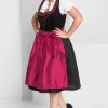 Dirndl mit Schürze und Bluse 3tlg.<sheego Hot