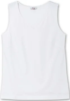 Doppellagiges Top mit Herzausschnitt<sheego New