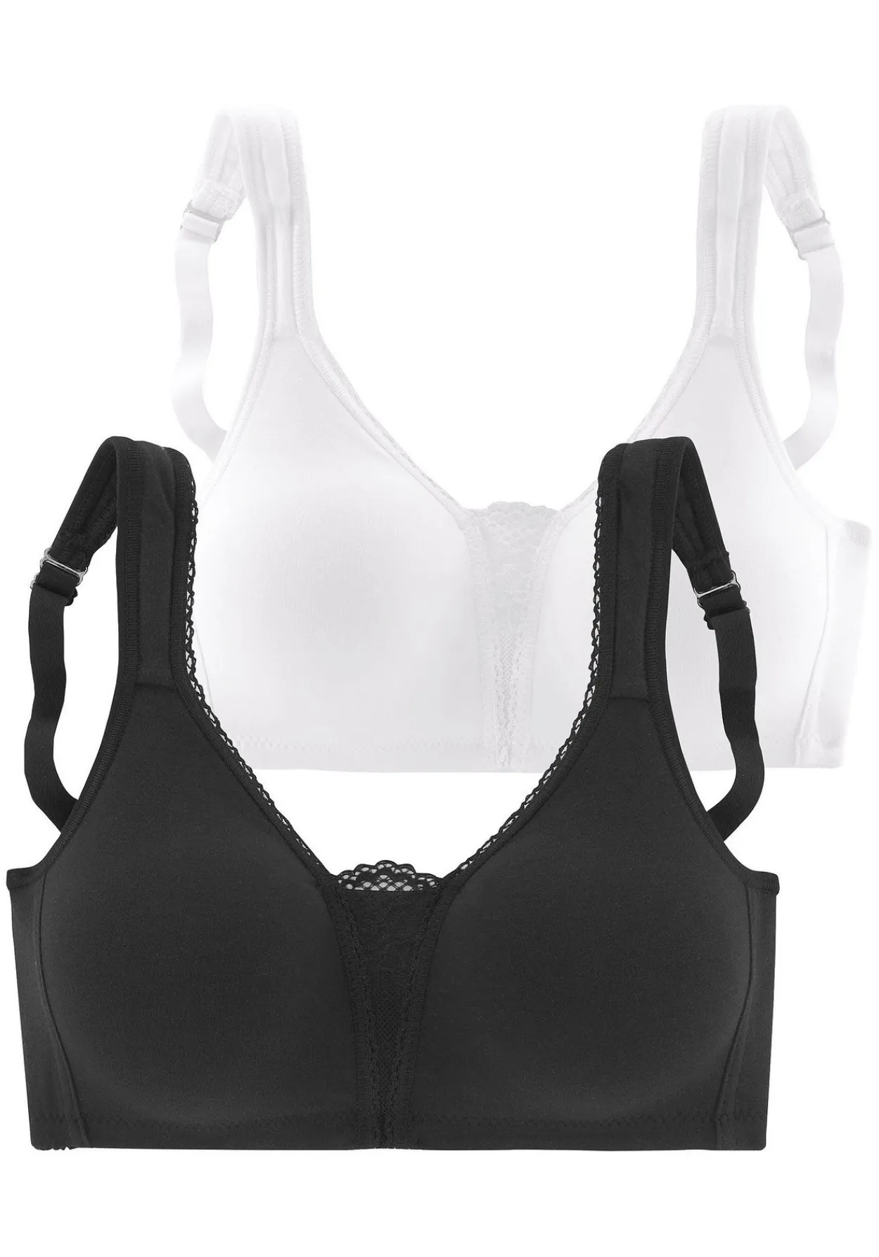 Doppelpack BHs ohne Bügel<PETITE FLEUR Hot