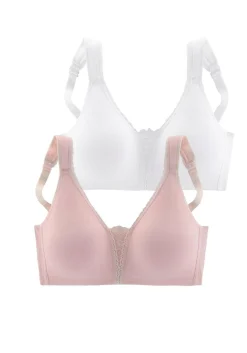 Doppelpack BHs ohne Bügel<PETITE FLEUR Clearance