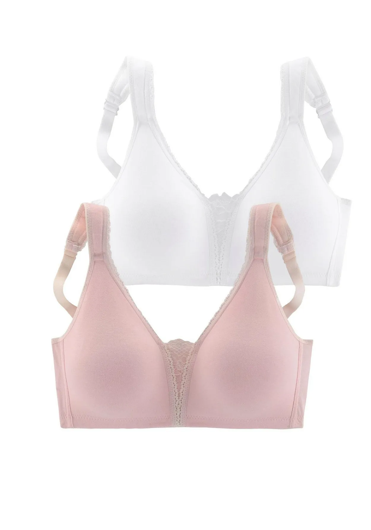 Doppelpack BHs ohne Bügel<PETITE FLEUR Clearance