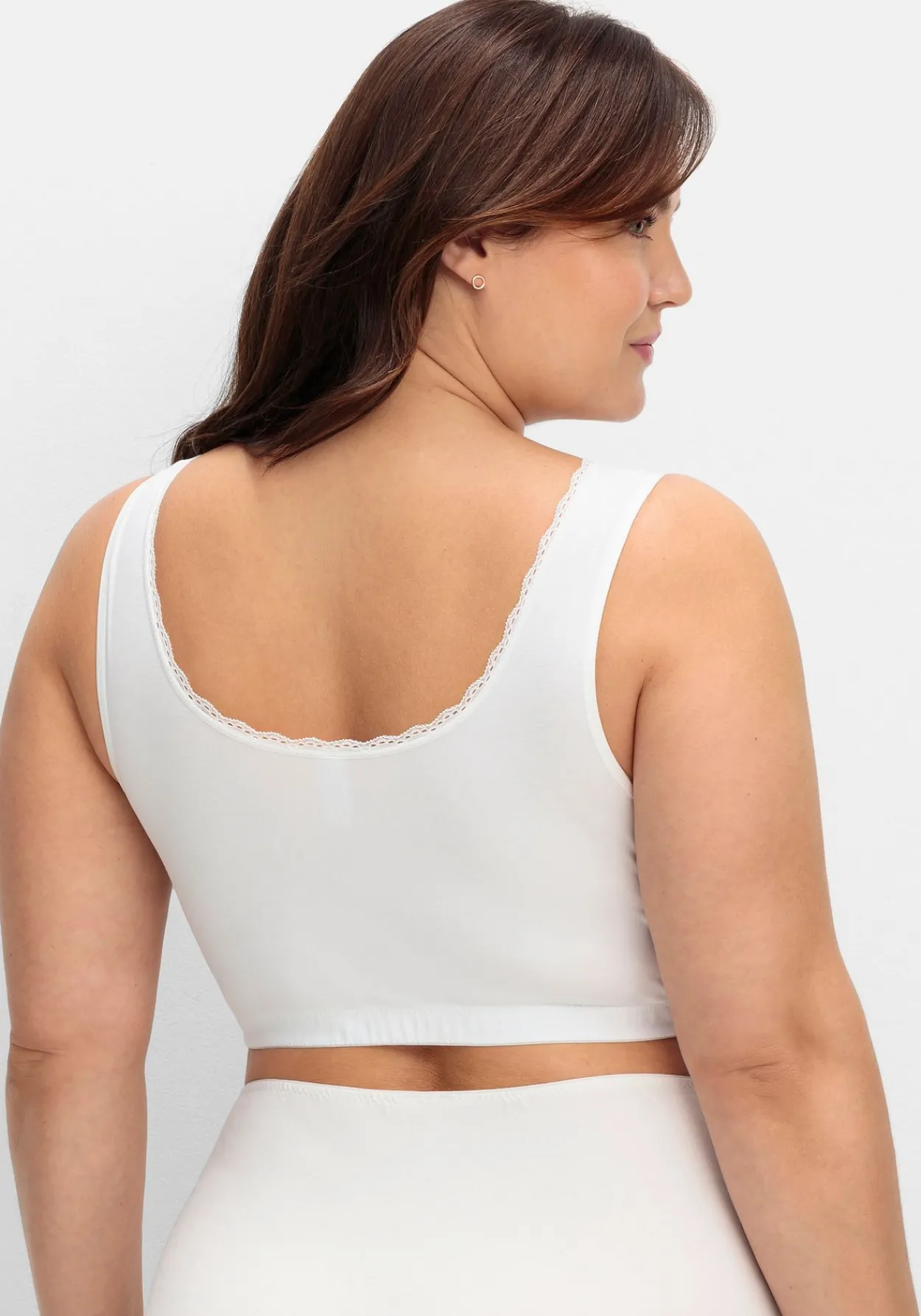 Doppelpack Bustiers mit Spitzenbesatz<sheego Hot