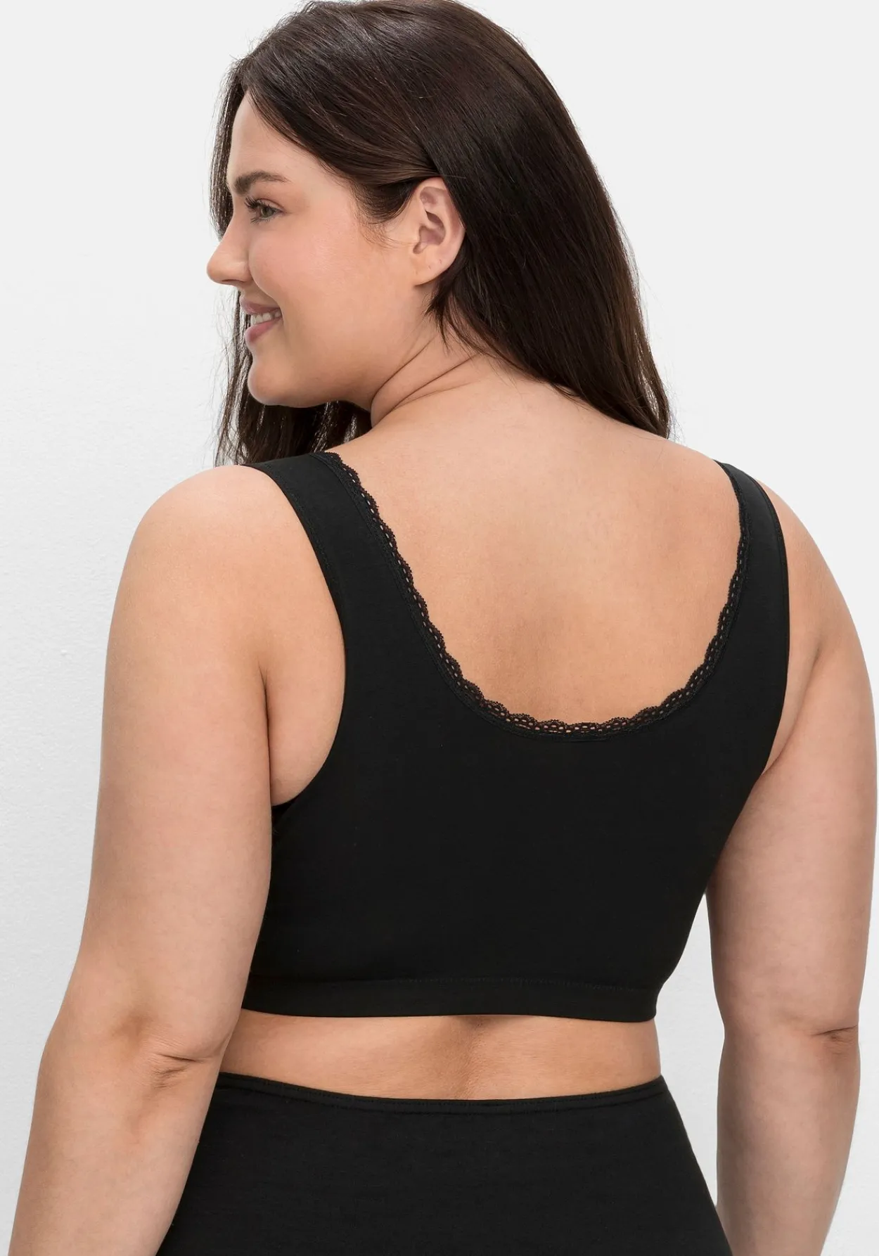 Doppelpack Bustiers mit Spitzenbesatz<sheego Clearance