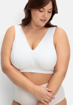 Doppelpack Bustiers mit Spitzenbesatz<sheego Hot