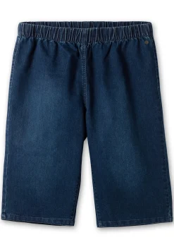 Doppelpack Jeans-Bermudas, mit Gummibund<sheego Fashion