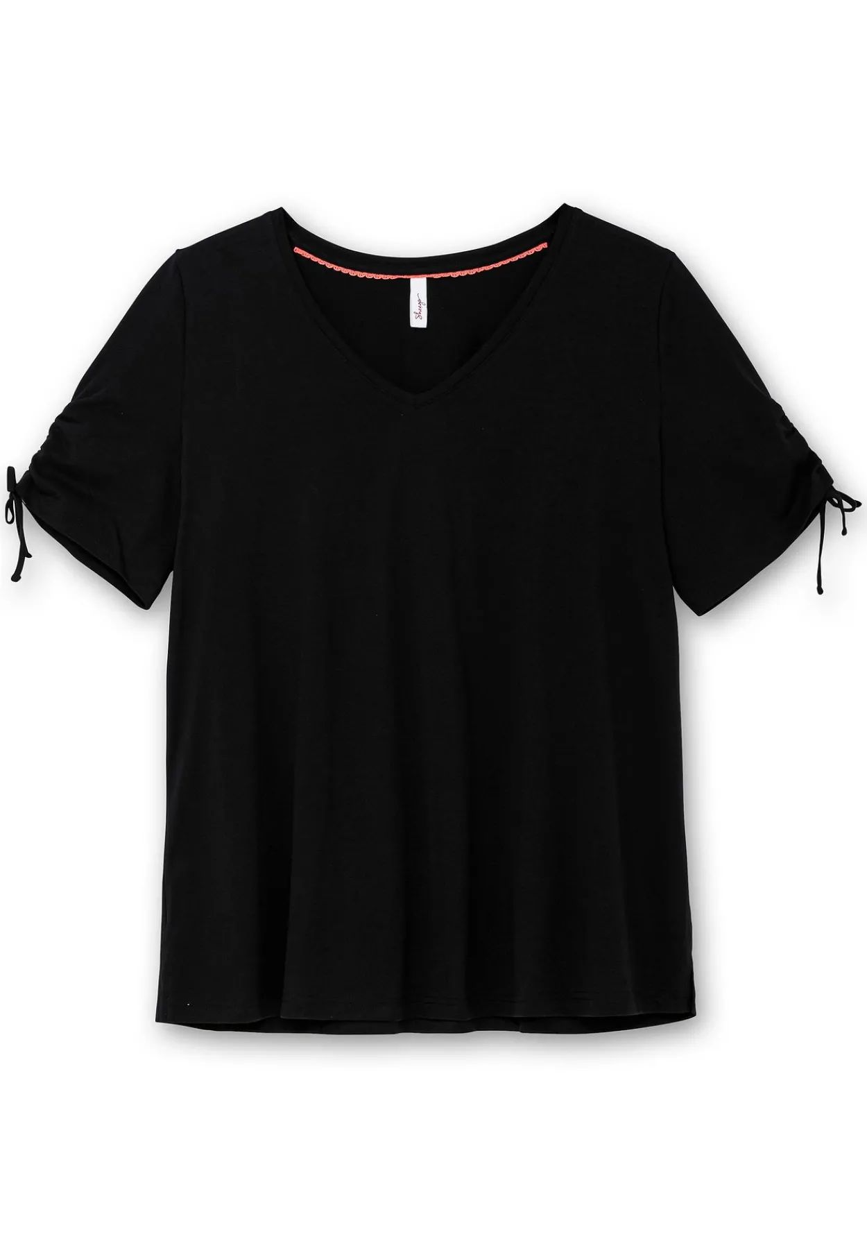 Doppelpack Shirts mit Tunnelzug am Ärmel<sheego Hot
