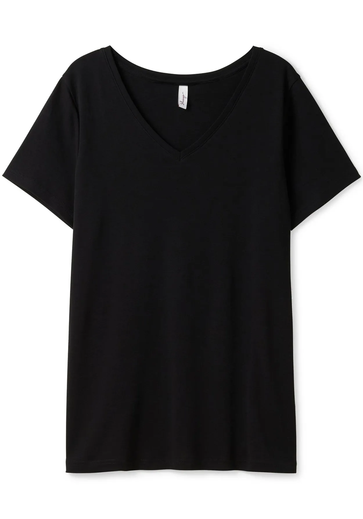 Doppelpack Shirts mit V-Ausschnitt<sheego Discount