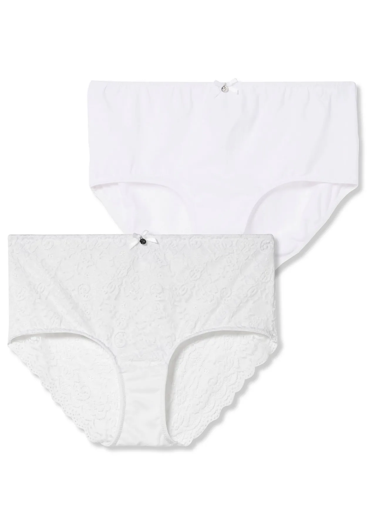 Doppelpack Slips mit Spitze und Shaping-Effekt<sheego Best