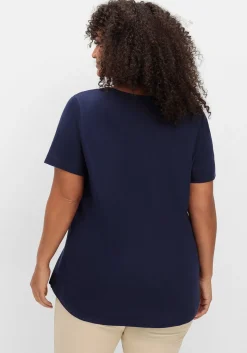 Doppelpack T-Shirts, jeweils in zwei Farben<sheego Sale