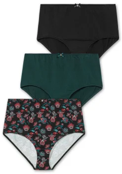 Dreierpack Taillenslips mit Zierschleife vorn<sheego Online