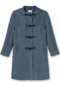 Dufflecoat mit Wollanteil und Kapuze<sheego Sale