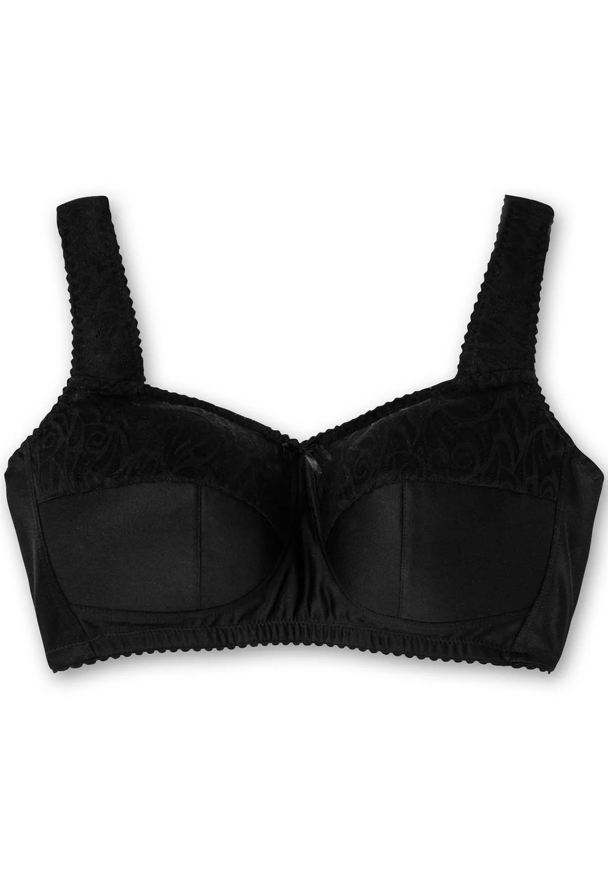 Entlastungs-BH mit transparenter Spitze, ohne Bügel<sheego New