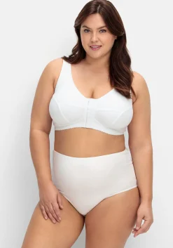 5er-Pack Taillenslips mit hohem Beinausschnitt<sheego Fashion