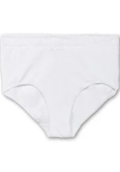4er-Pack Taillenslips, mit Spitzenbund<wäschepur Hot