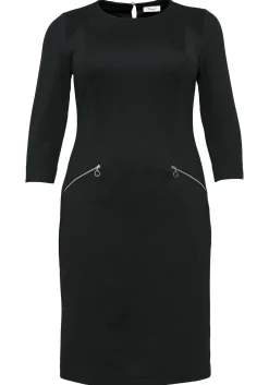 Etuikleid mit 3/4-Arm, im Materialmix<sheego Best