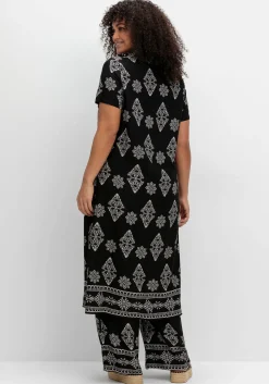Extralange Bluse mit Ornamentdruck<sheego by Joe Browns Outlet