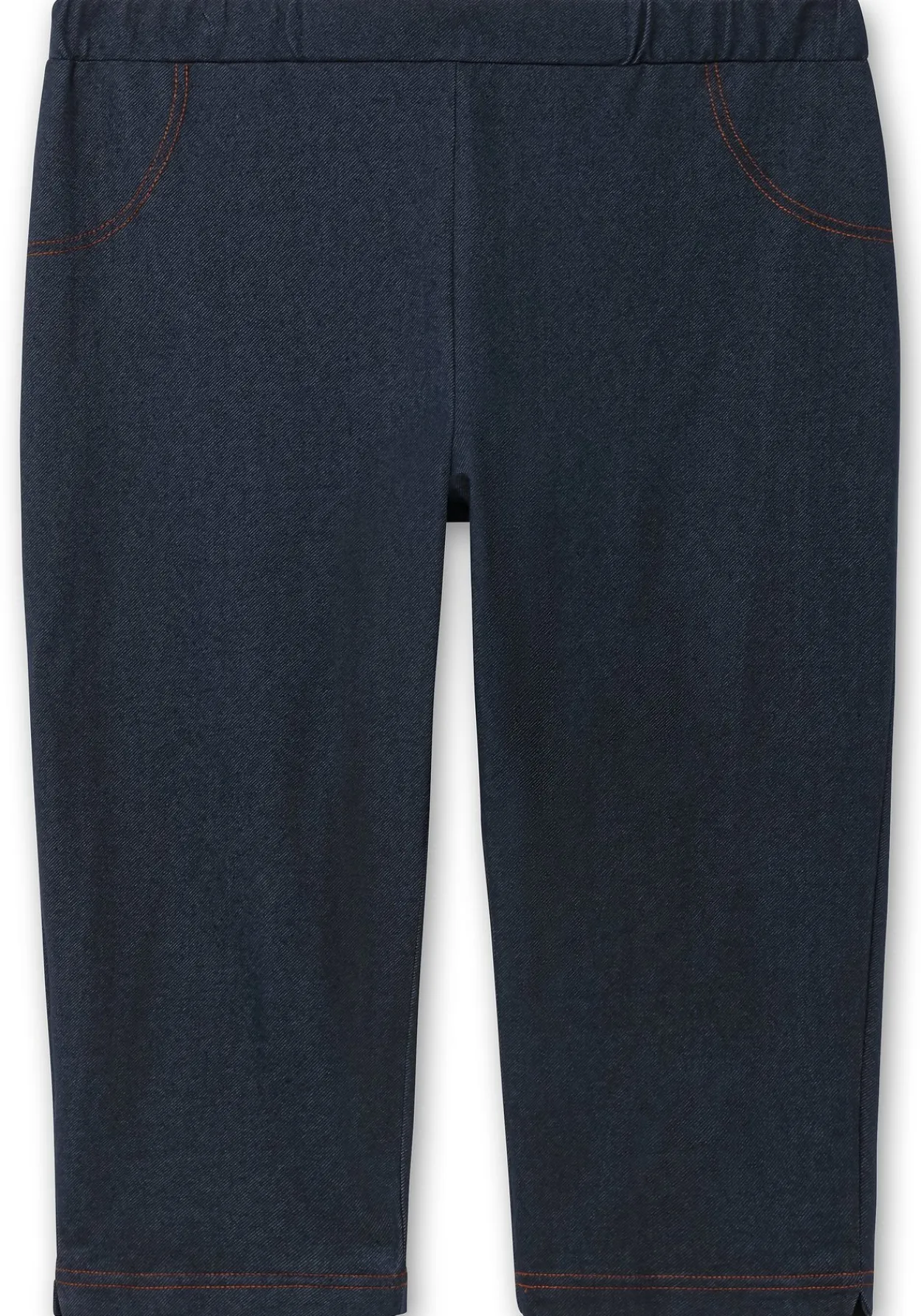Extraschmale Caprihose in Denim-Optik<sheego New
