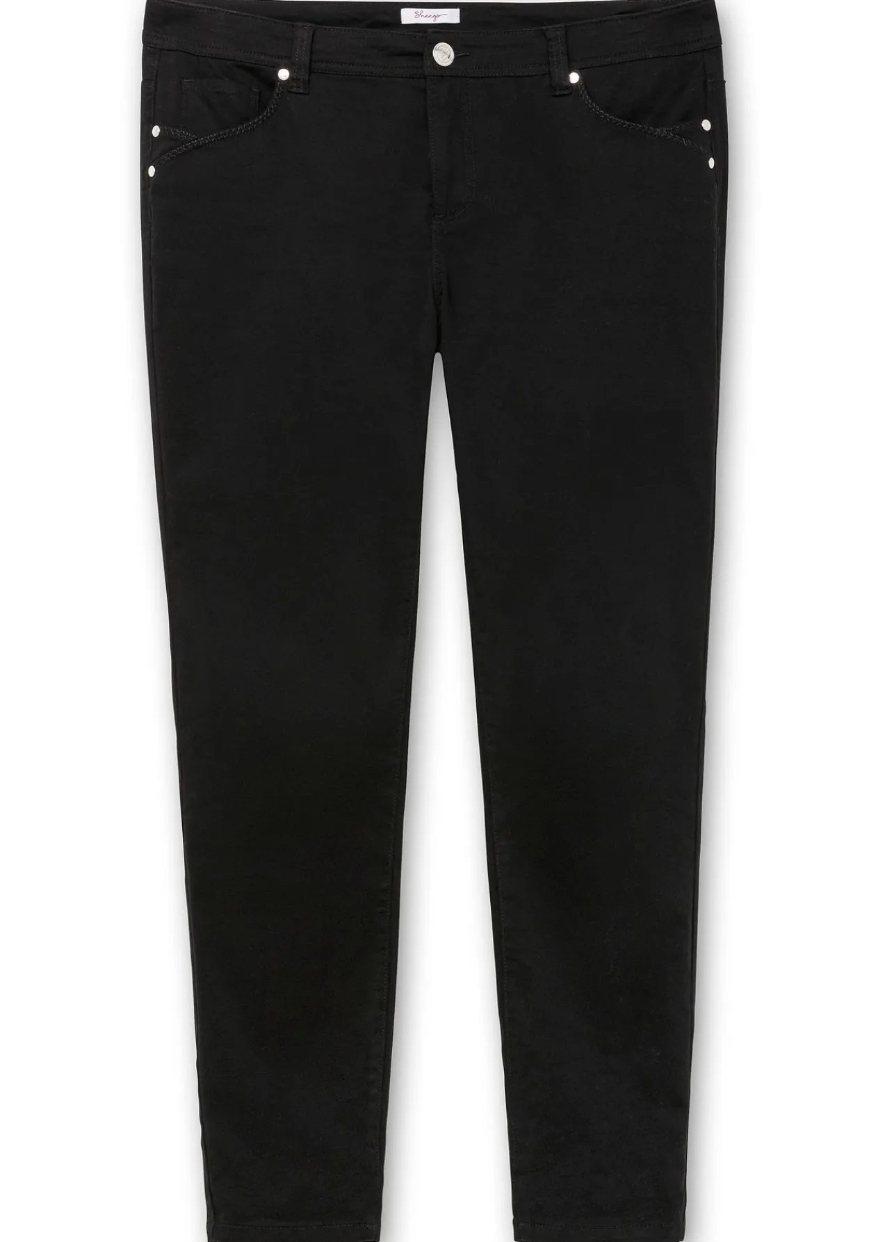 Extraschmale Twillhose in Curvy-Schnitt SUSANNE<sheego Online