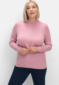 Extraweicher Pullover mit Stehkragen<sheego Fashion