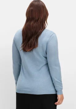 Extraweicher Pullover mit Stehkragen<sheego Outlet