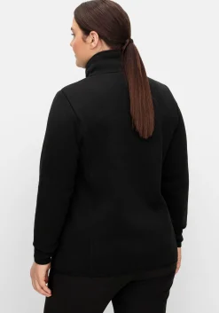 Funktionsjacke aus Strickfleece, mit Stehkragen<sheego New