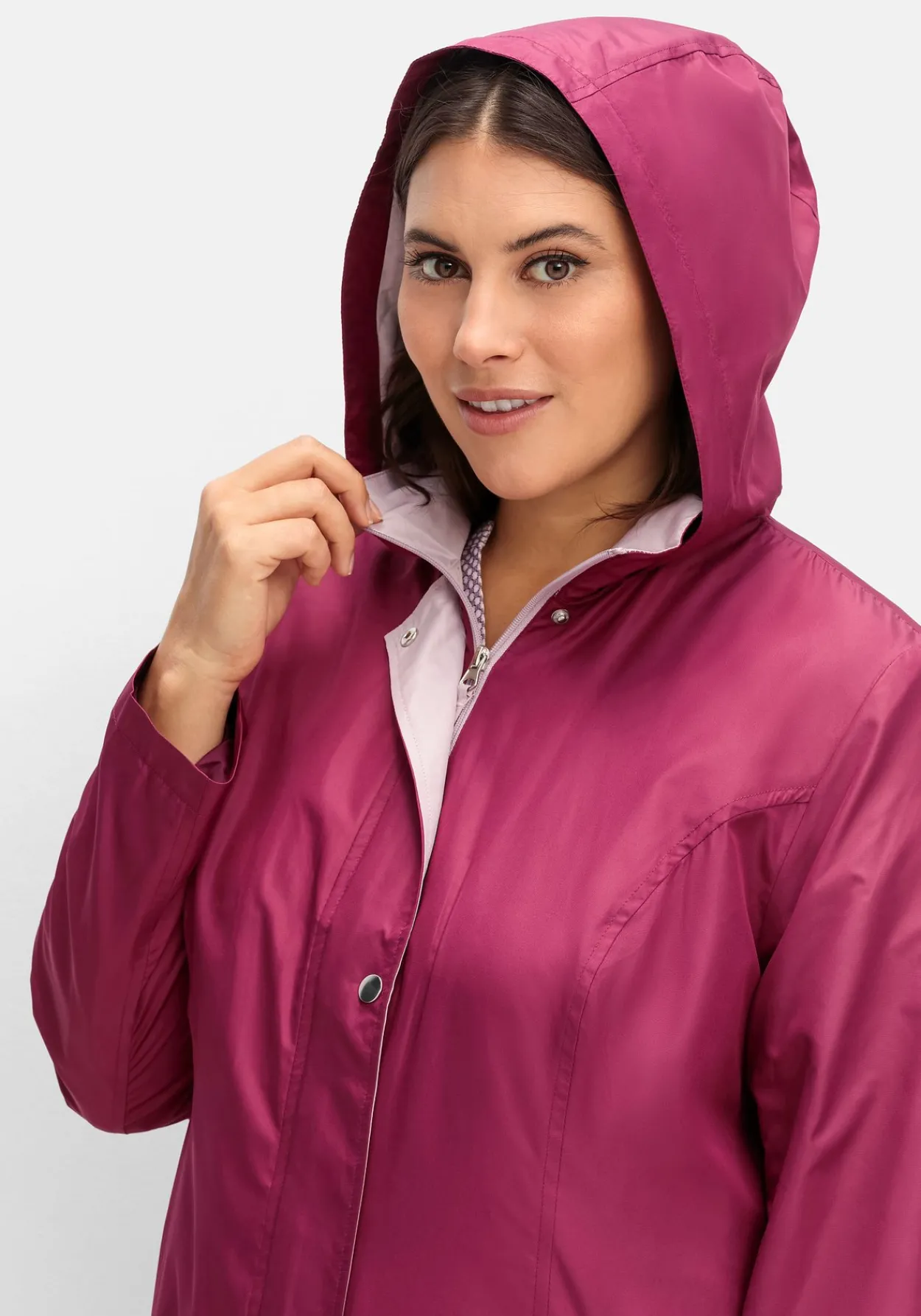 Funktionsjacke mit Kontrastpartien<sheego Sale