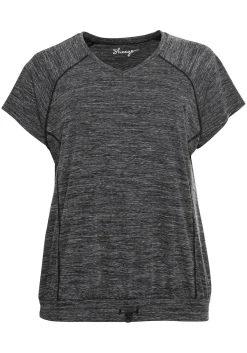 Funktionsshirt im Oversized-Schnitt, mit Saumbündchen<sheego Outlet