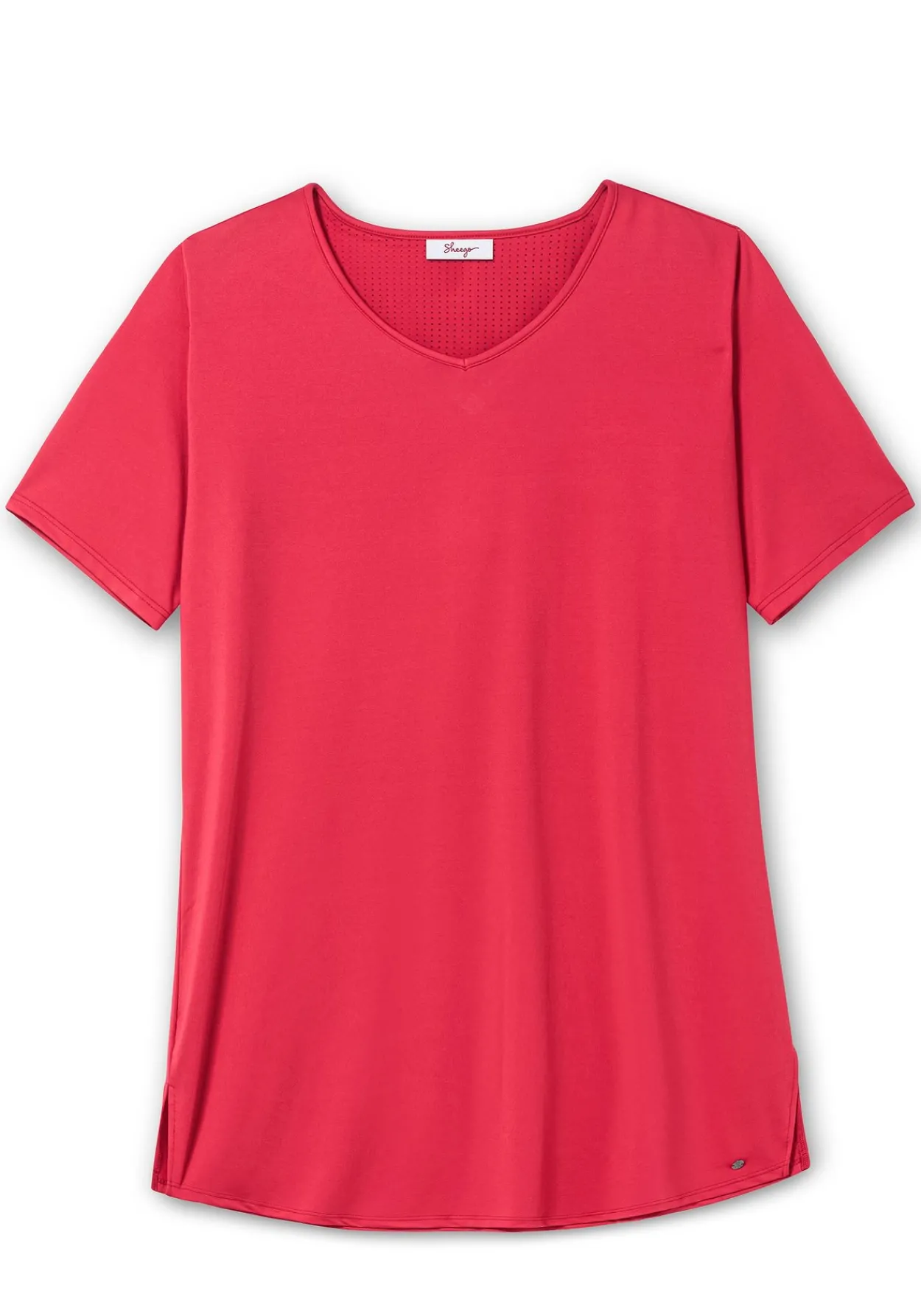 Funktionsshirt in Longform, mit Cut-out im Rücken<sheego Hot