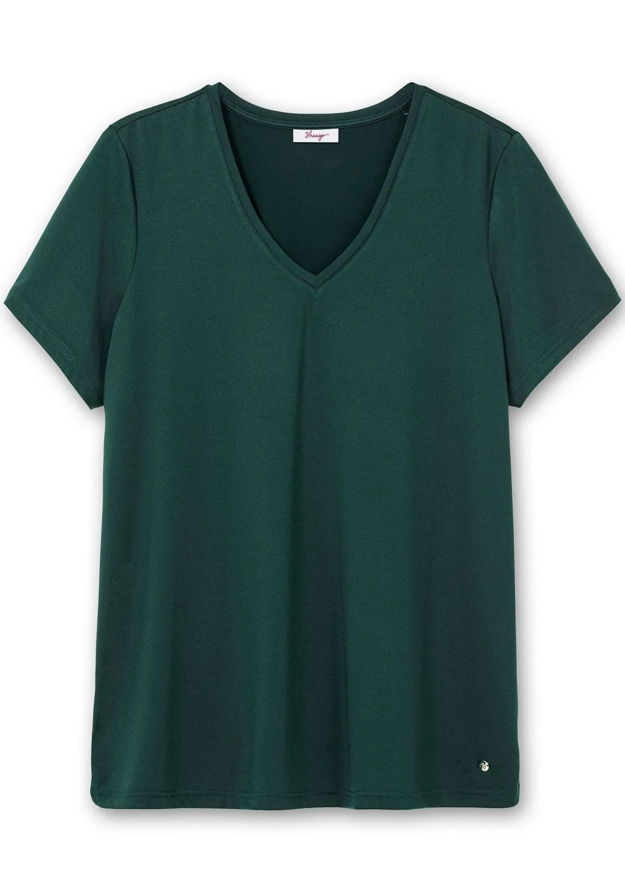 Funktionsshirt mit V-Ausschnitt<sheego Hot