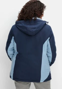 Funktions-Winterjacke mit Kontrastdetails<sheego Best