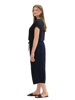 Gecrinkelte Culotte mit elastischem Bund<TOM TAILOR Plus Best