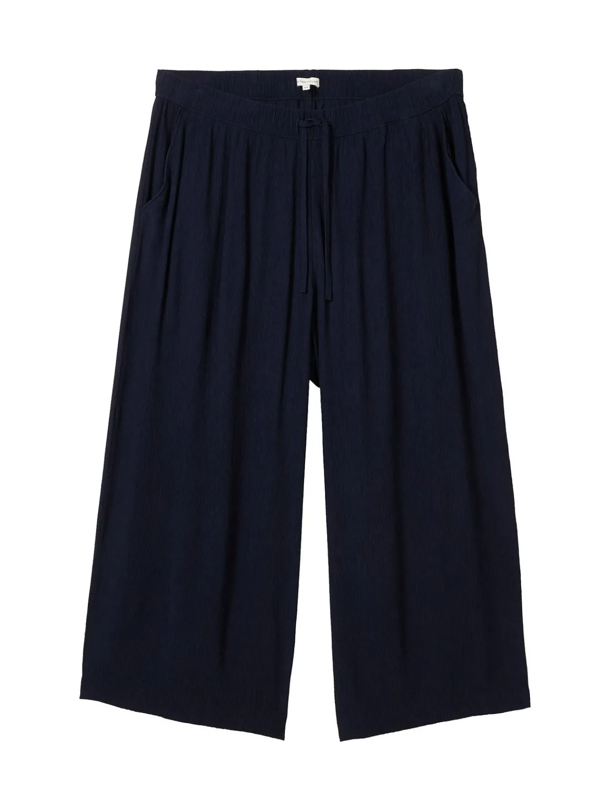 Gecrinkelte Culotte mit elastischem Bund<TOM TAILOR Plus Best