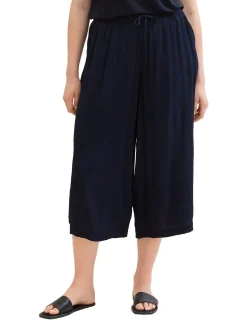 Gecrinkelte Culotte mit elastischem Bund<TOM TAILOR Plus Best