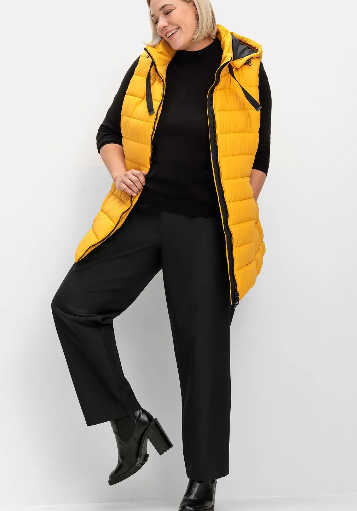 Gefütterte Thermohose mit Rundum-Dehnbund<sheego Outlet
