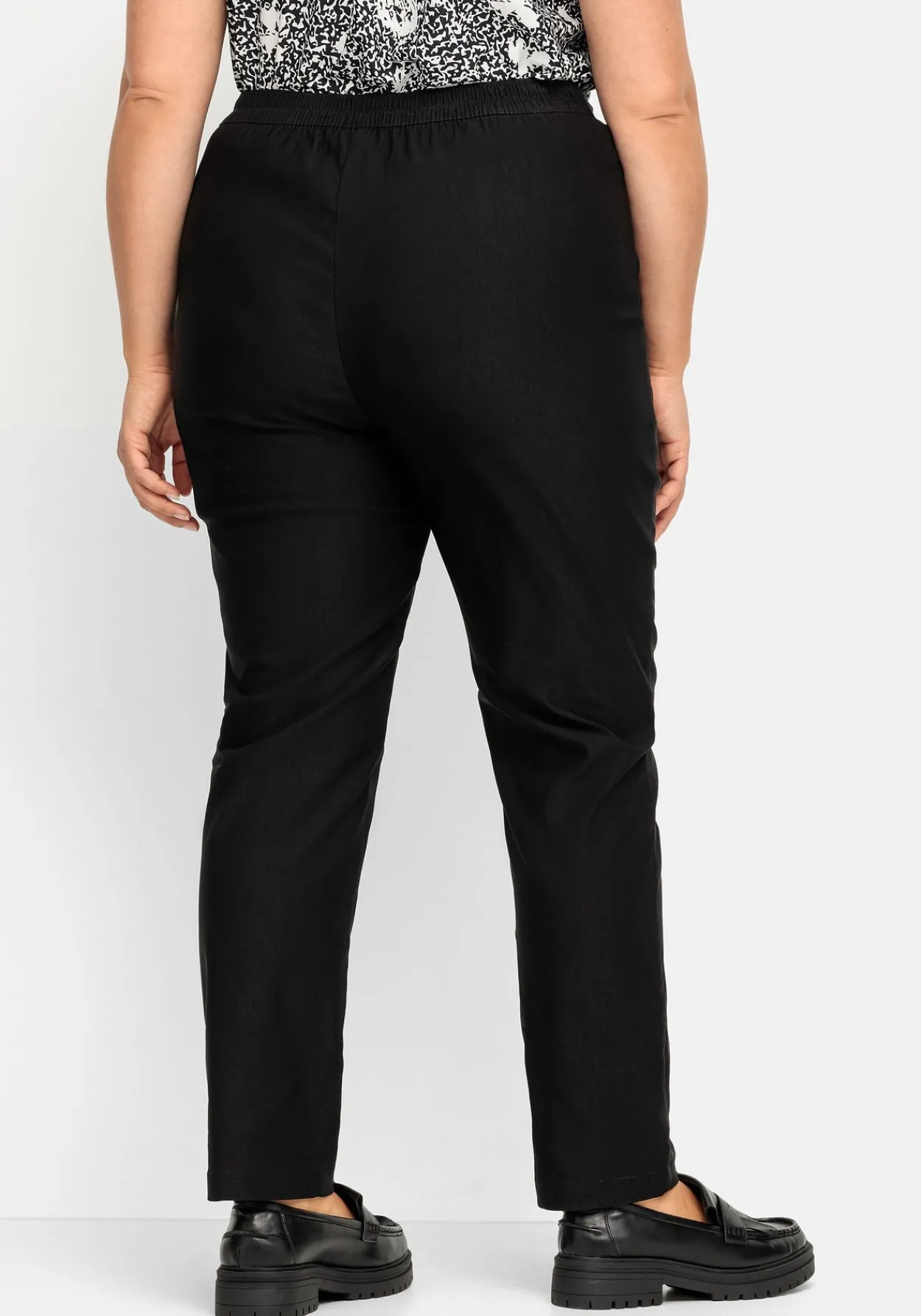 Gerade Bengalinhose mit hohem Schlupfbund<sheego Hot