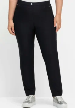 Gerade Bengalinhose mit hohem Schlupfbund<sheego New