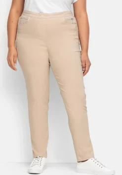Gerade Bengalinhose mit hohem Schlupfbund<sheego Discount