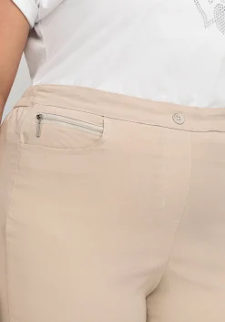 Gerade Bengalinhose mit hohem Schlupfbund<sheego Discount